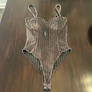 Flirty Feelings Mauve Purple Velvet Bustier Bodysuit- Lulus